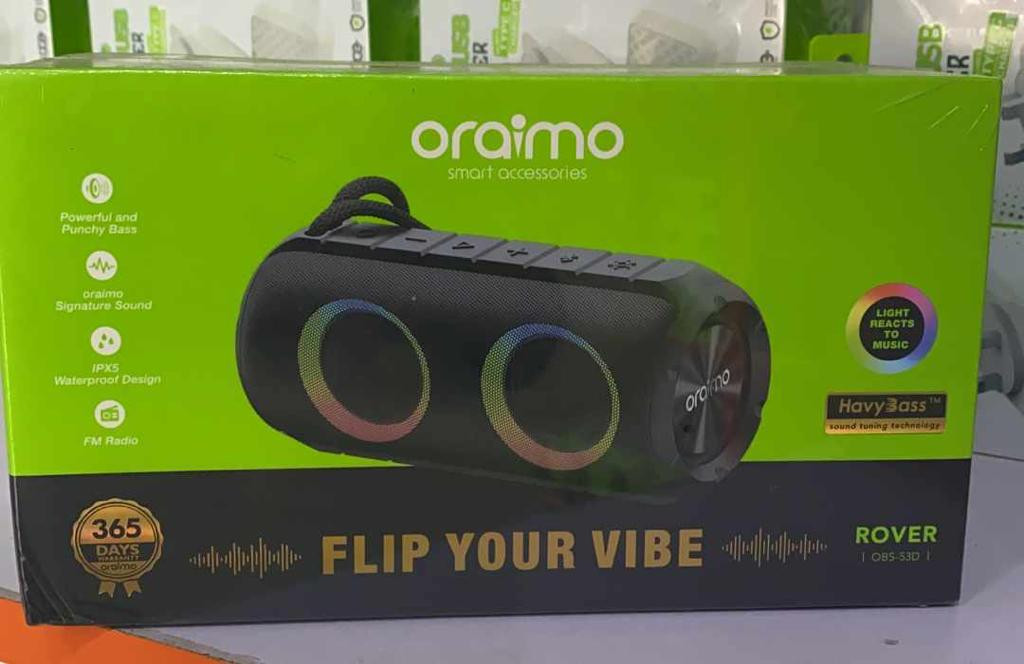 Oraimo Bluetooth Speaker.  OBS-53D