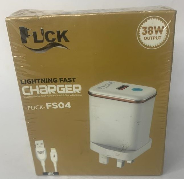 FLICK IPHONE CHARGER