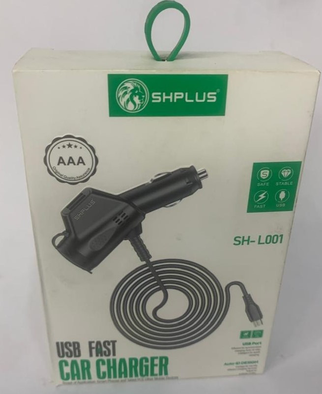 SHPLUS  USB CAR CHARGER