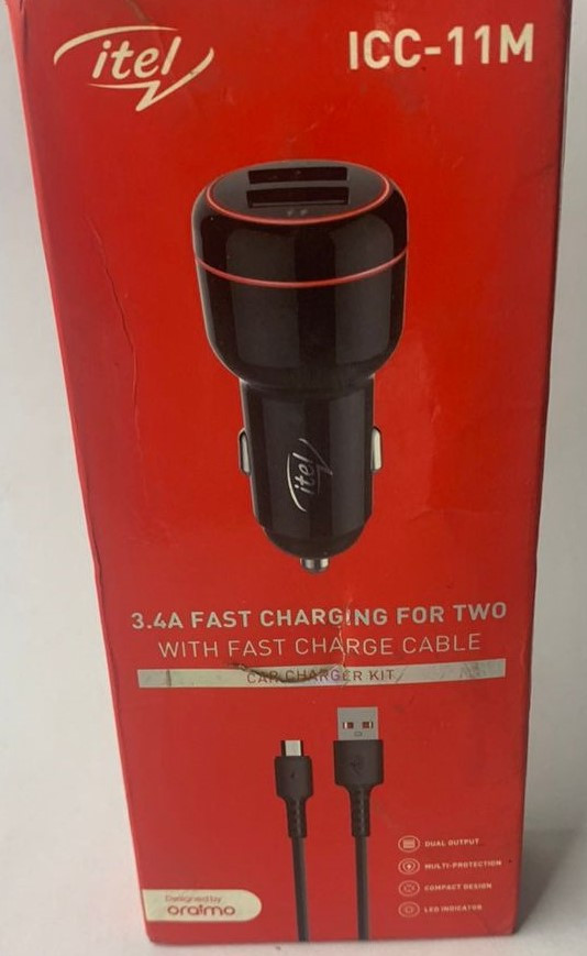 ITEL CAR CHARGER  ICC-11M